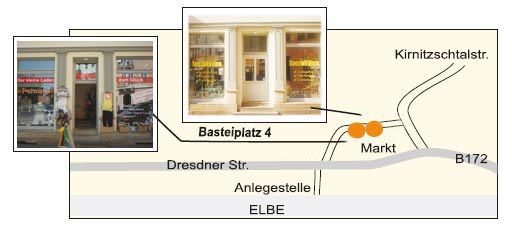 Standorte unserer Ladengeschäfte in Bad Schandau